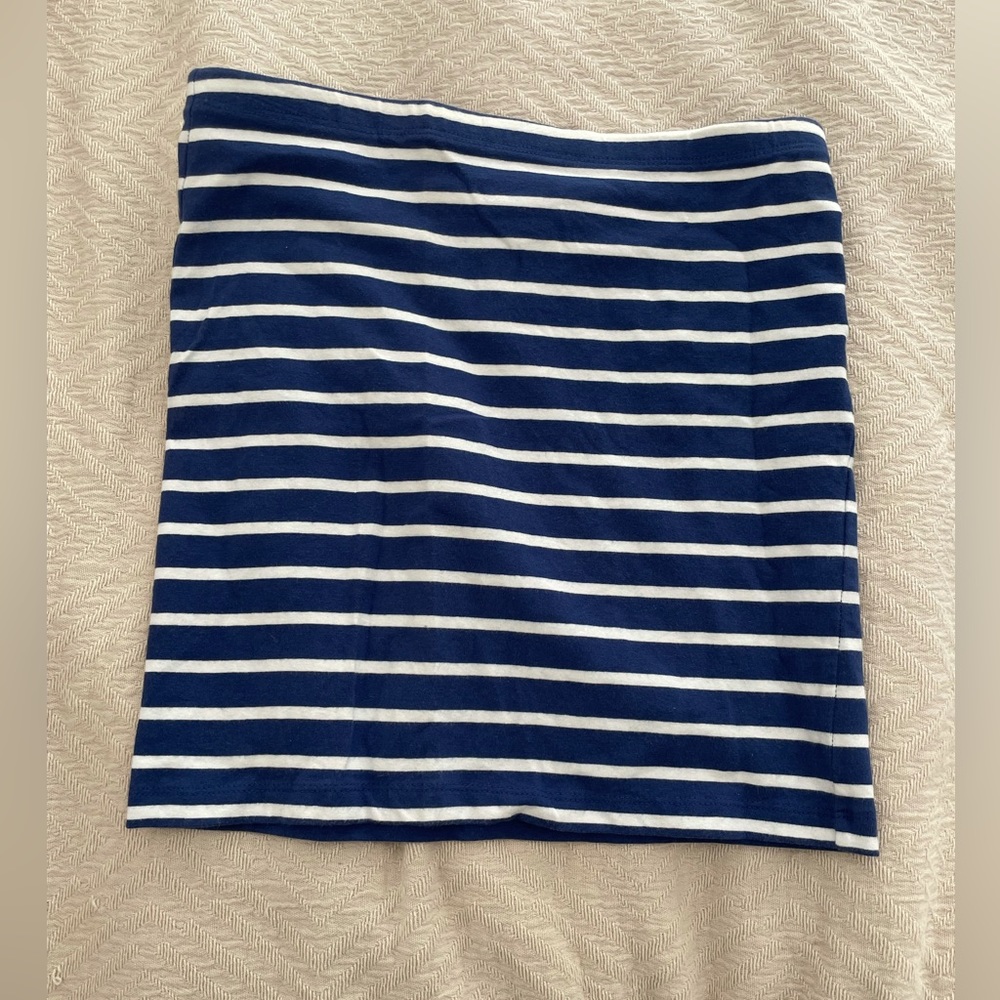 Small striped mini skirt